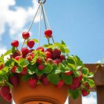 como-plantar-fresas-en-macetas-colgantes
